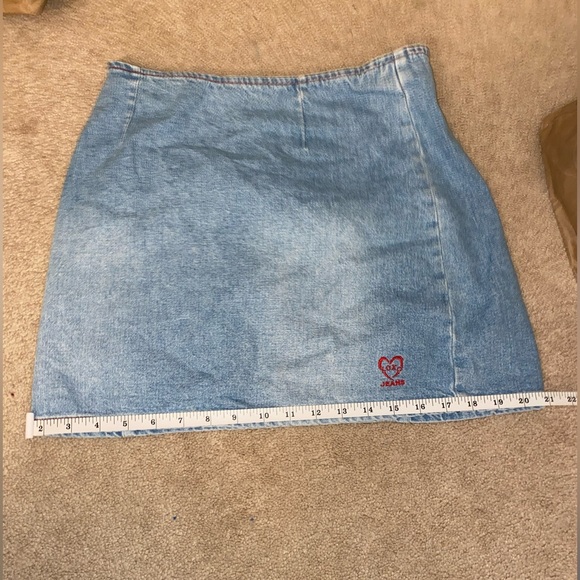 XOXO Jean Skirt | - Picture 9 of 9